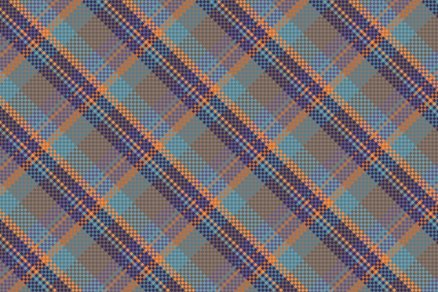 Tartan plaid pattern with texture. vector