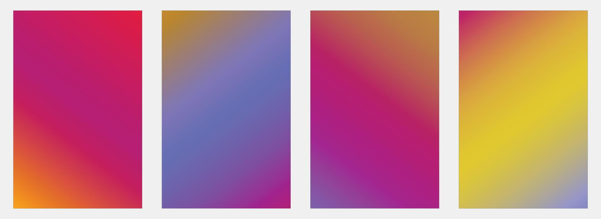 Sunset Background Gradients vector