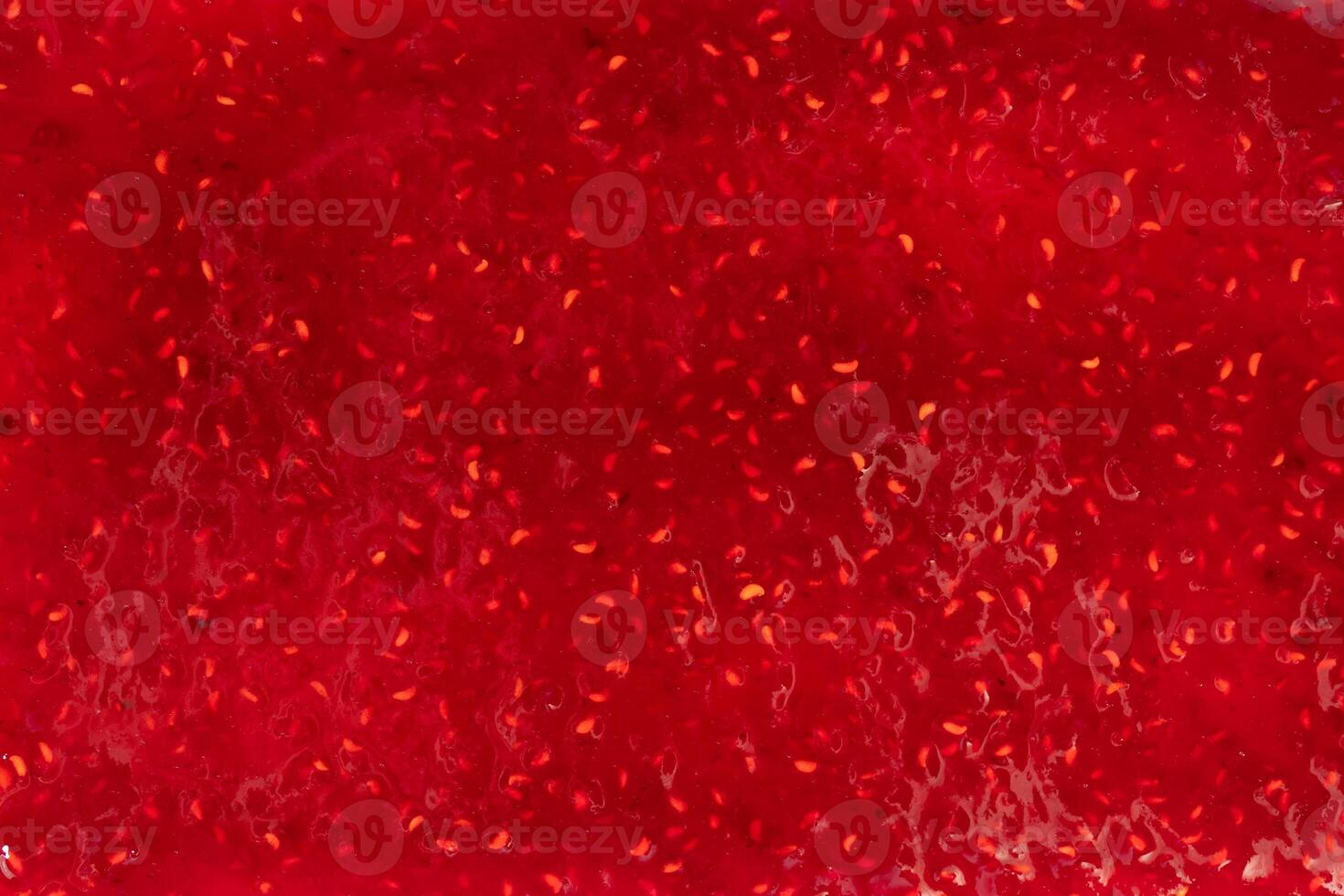 texture of raspberry jam photo