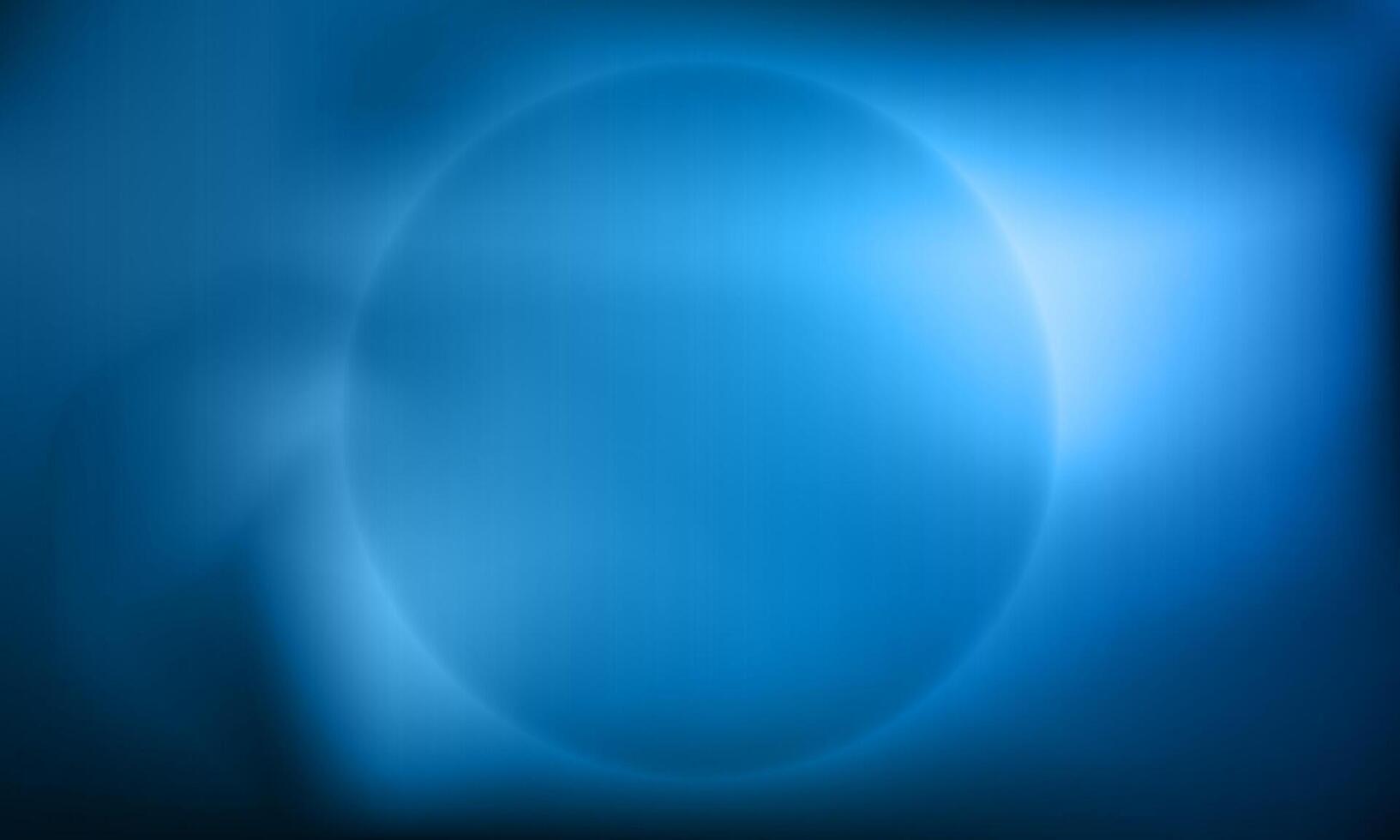 Abstract blue gradient background with smooth light circle line. neon smooth blue. vector