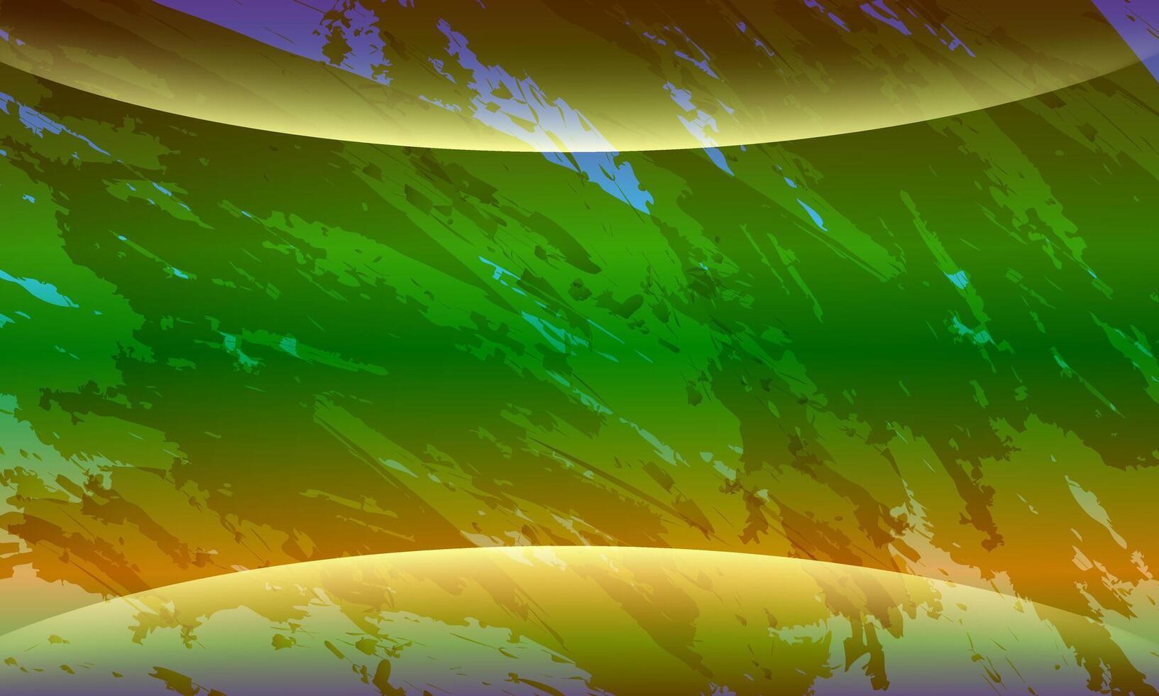 Abstract grunge background - green scratched texture. vector