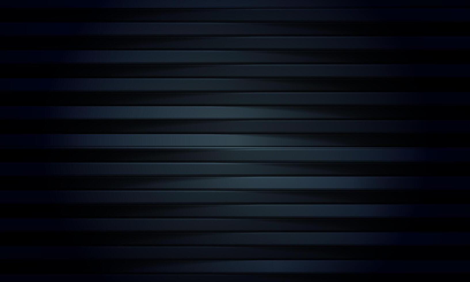 Horizontal dark stripes abstract background. gradient dark. vector