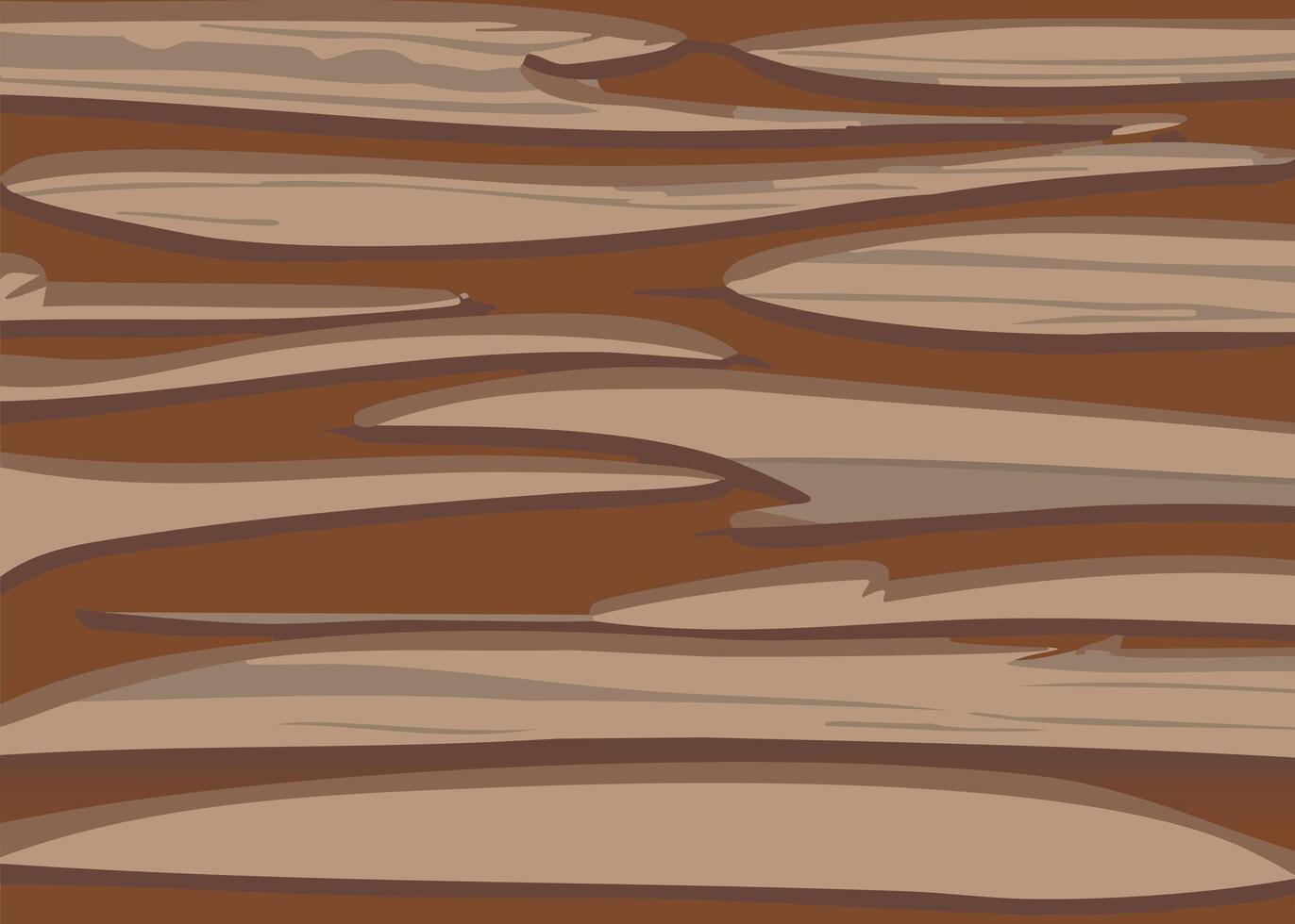 Wooden texture. Wood tree trunks illustration. Rust old hardwood planks table pattern vector