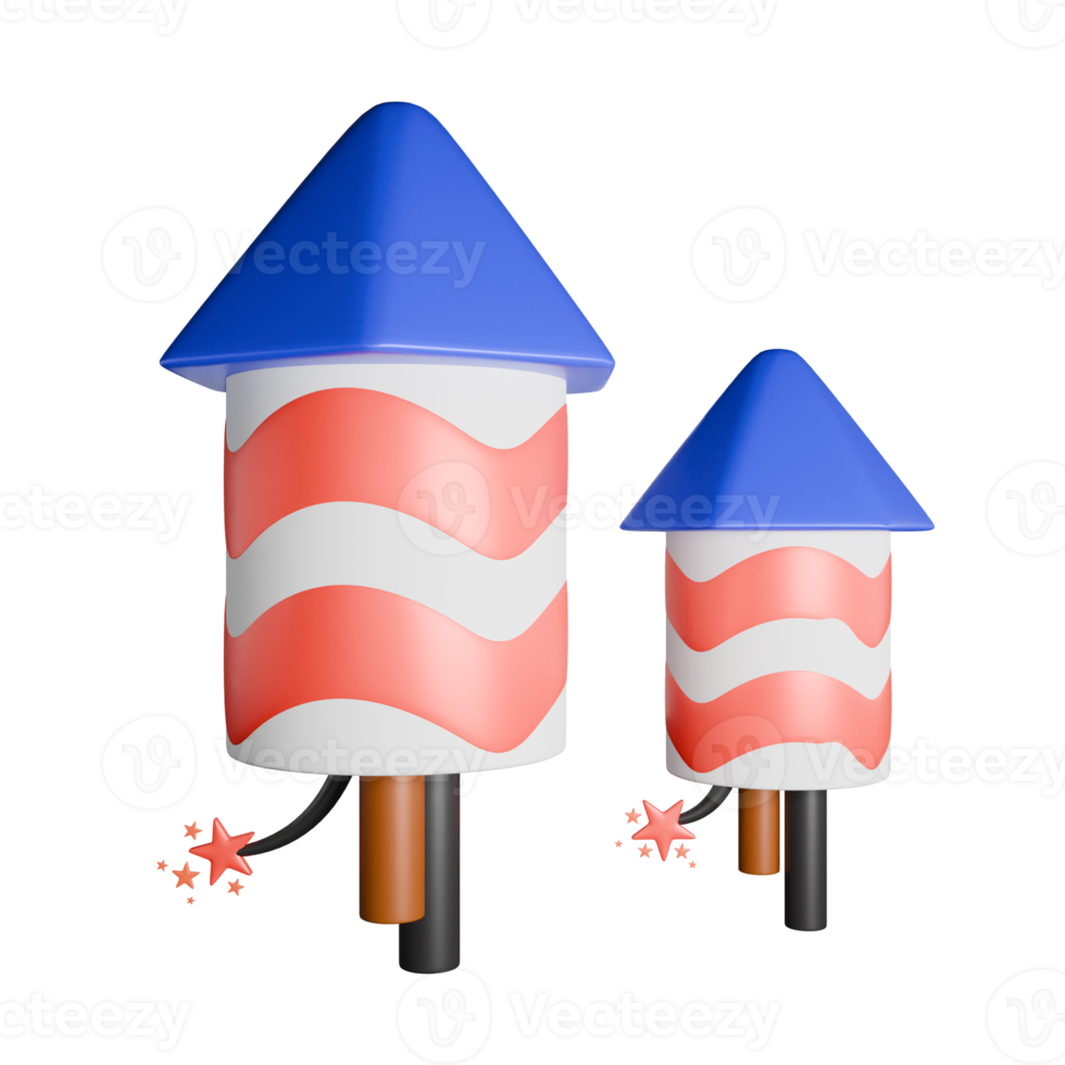 Firecracker rockets for historic day celebration png