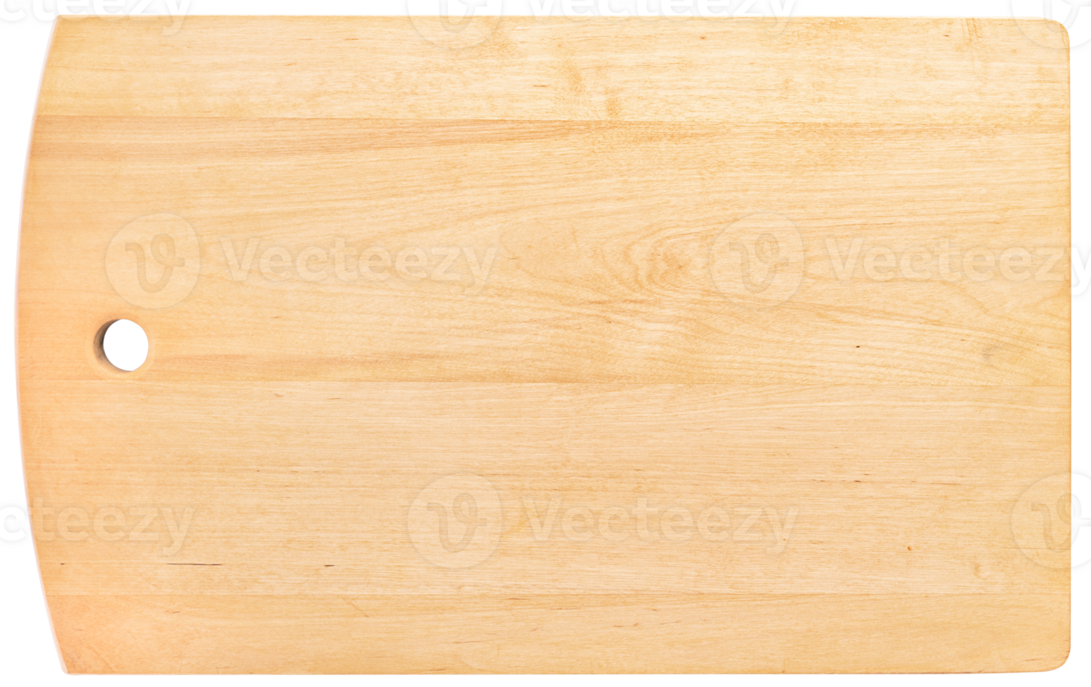Empty Wooden cutting board isolated png