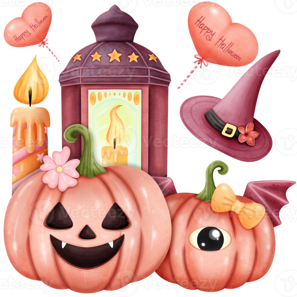 Set Halloween day png