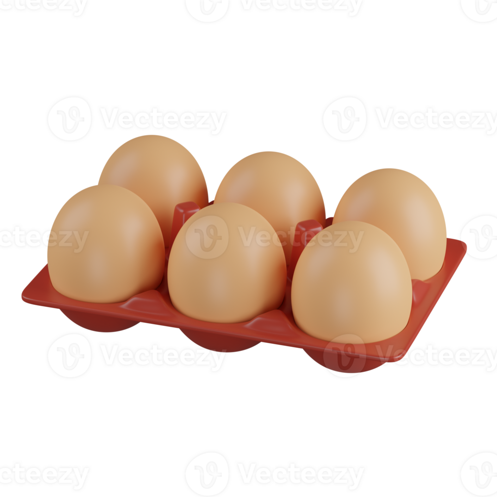 eggs 3d icon png
