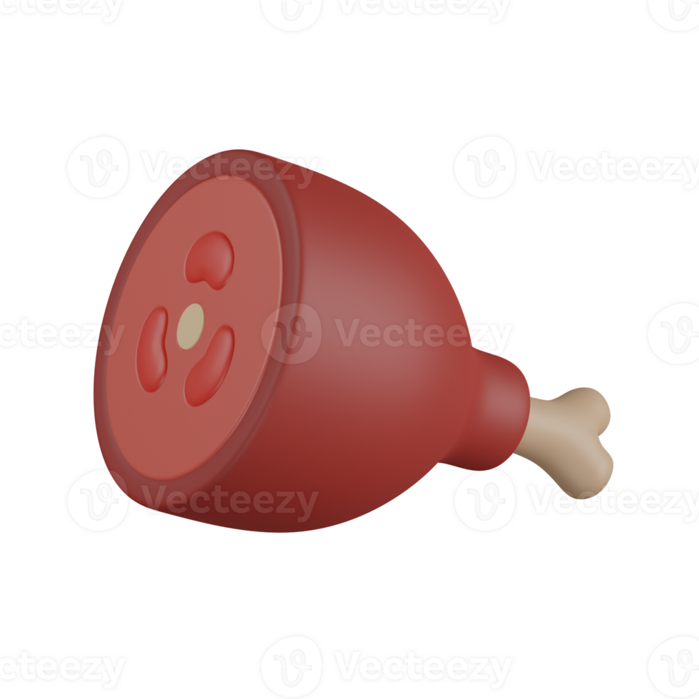 3d icon beef png