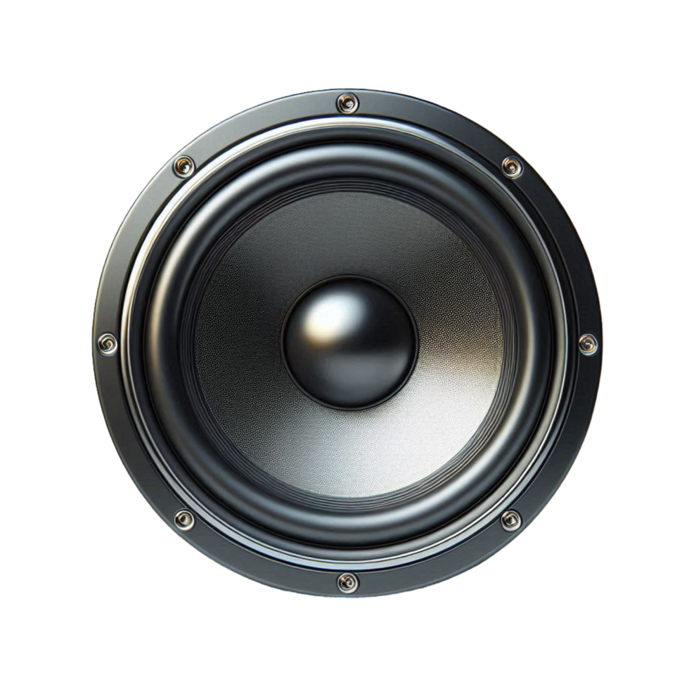 a speaker on a transparent background png