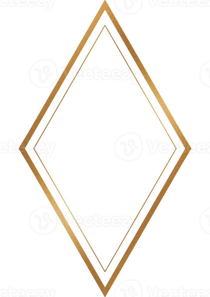 Luxury shape and frame png