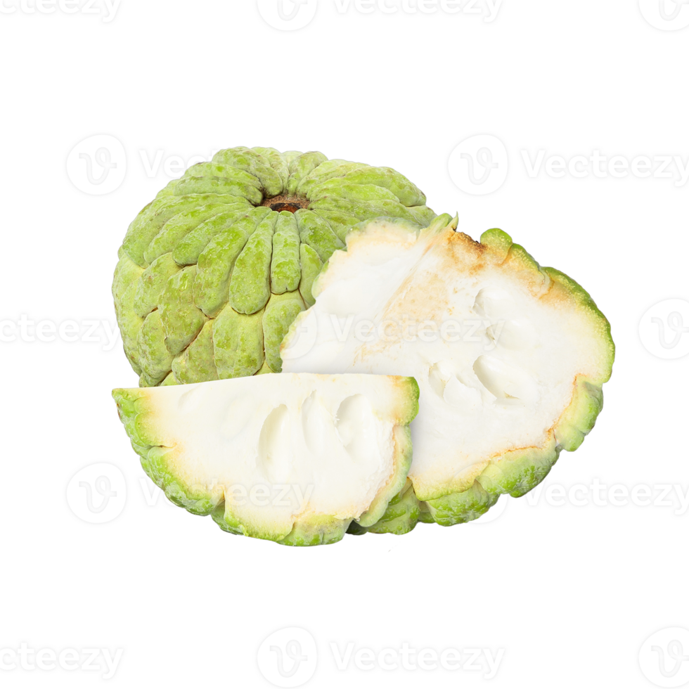 custard apple, cutout, full depth of field png
