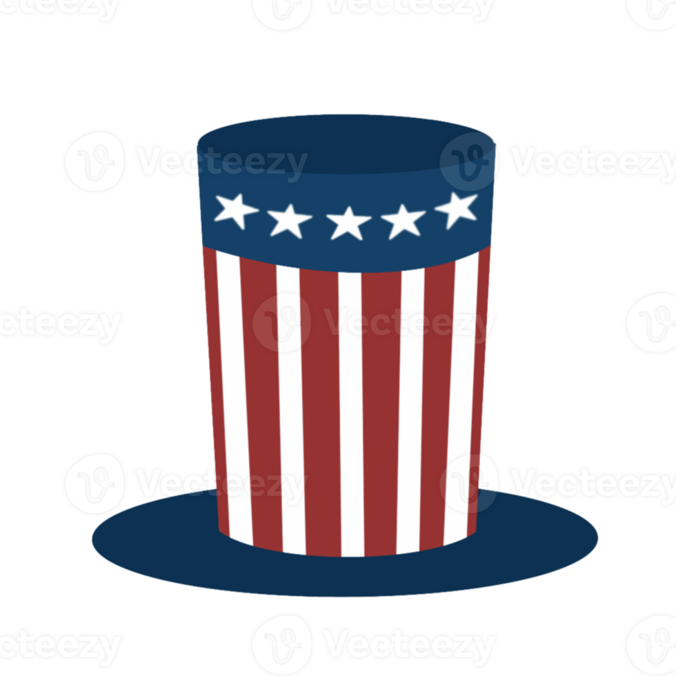 america independence day hat png