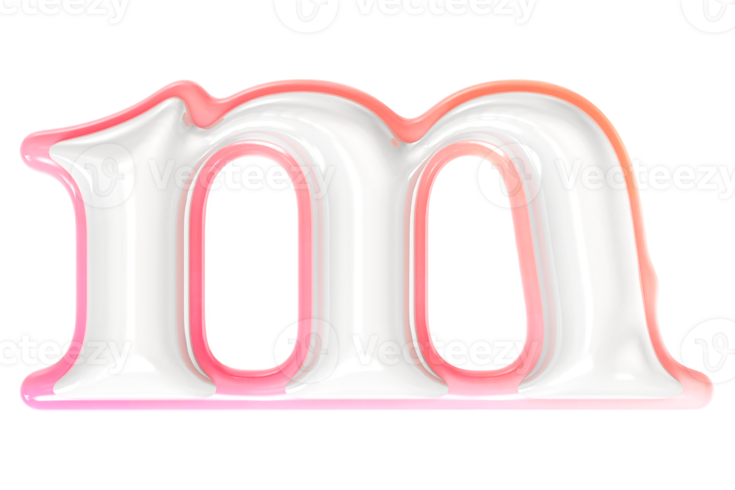 m Font 3D Rendering png
