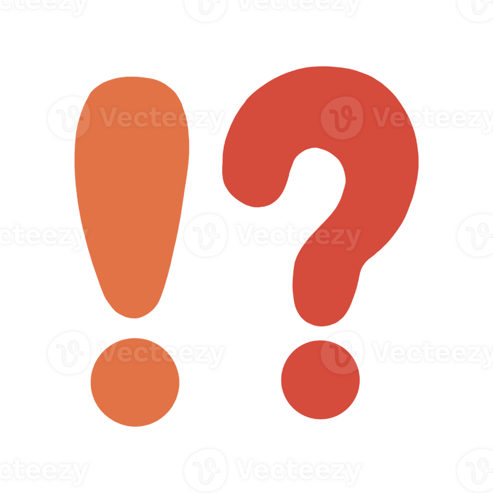 exclamation point question mark symbol png