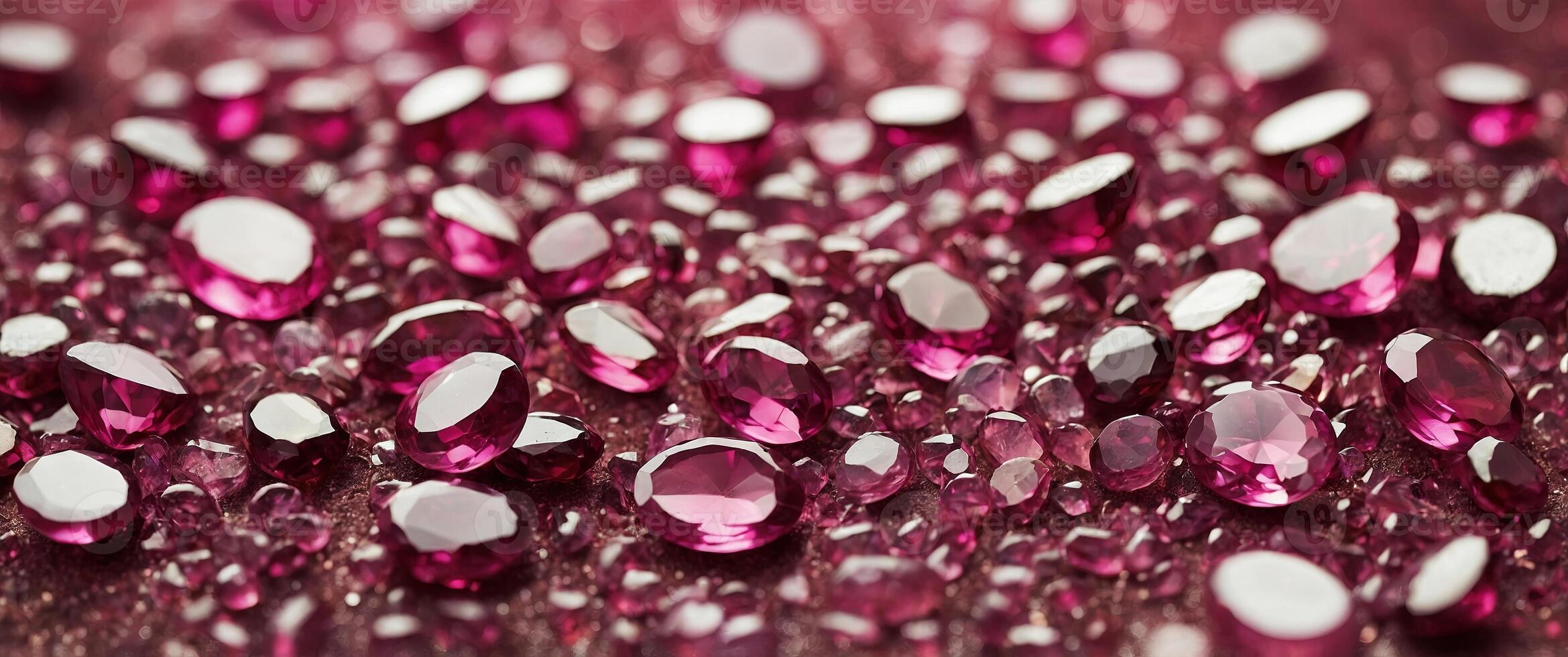 Abstract pink gems stone wallpaper background. photo