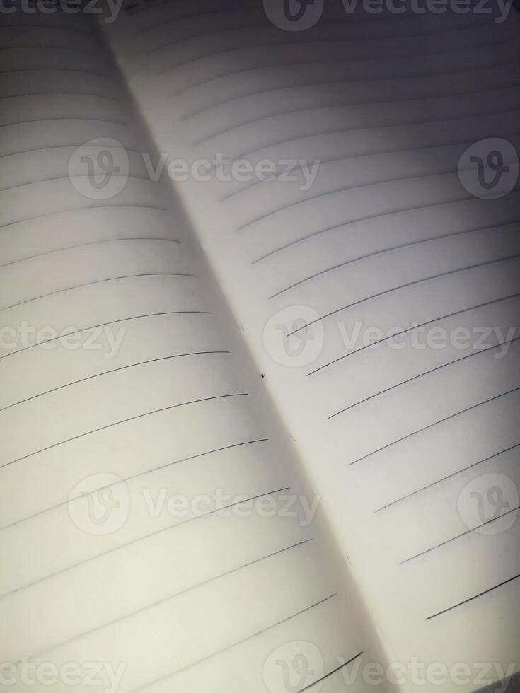 texture and background of blank striped paper sheets photo