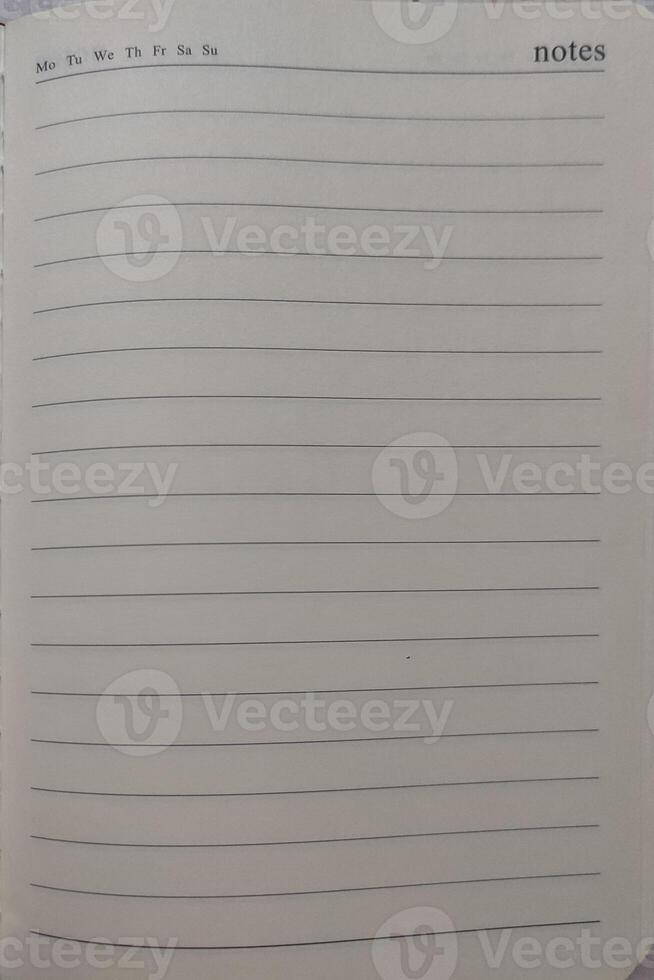 texture and background of blank striped paper sheets photo