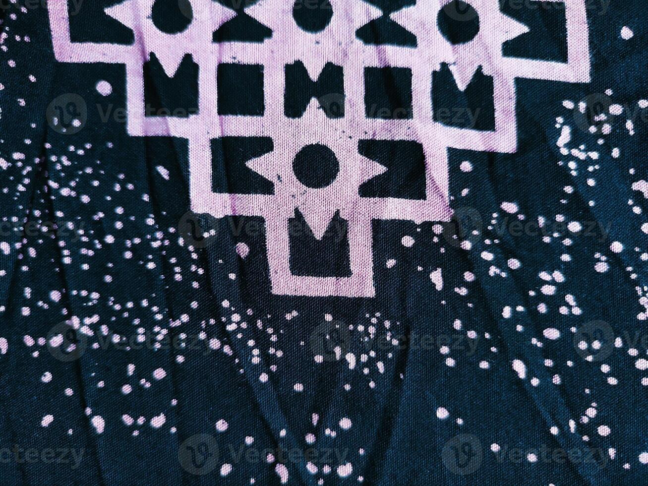 texture, pattern and background of fabric with a geometric box pattern photo