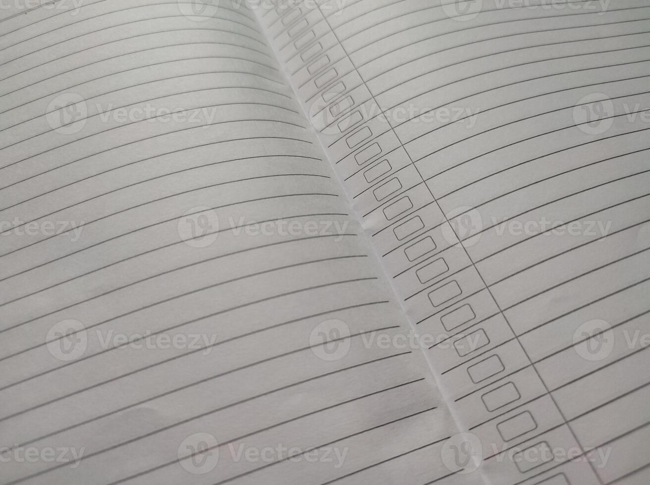 texture and background of blank striped paper sheets photo