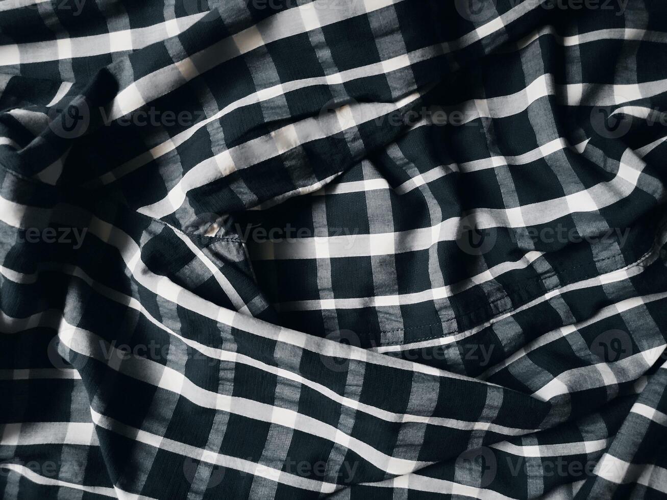 checkered shirt texture, pattern and background photo