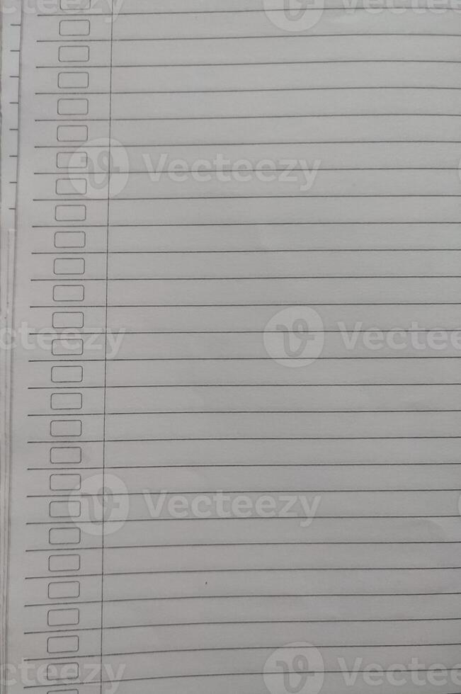 texture and background of blank striped paper sheets photo