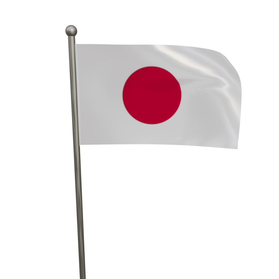 Japan Waving Flag, Japanese flag transparent png