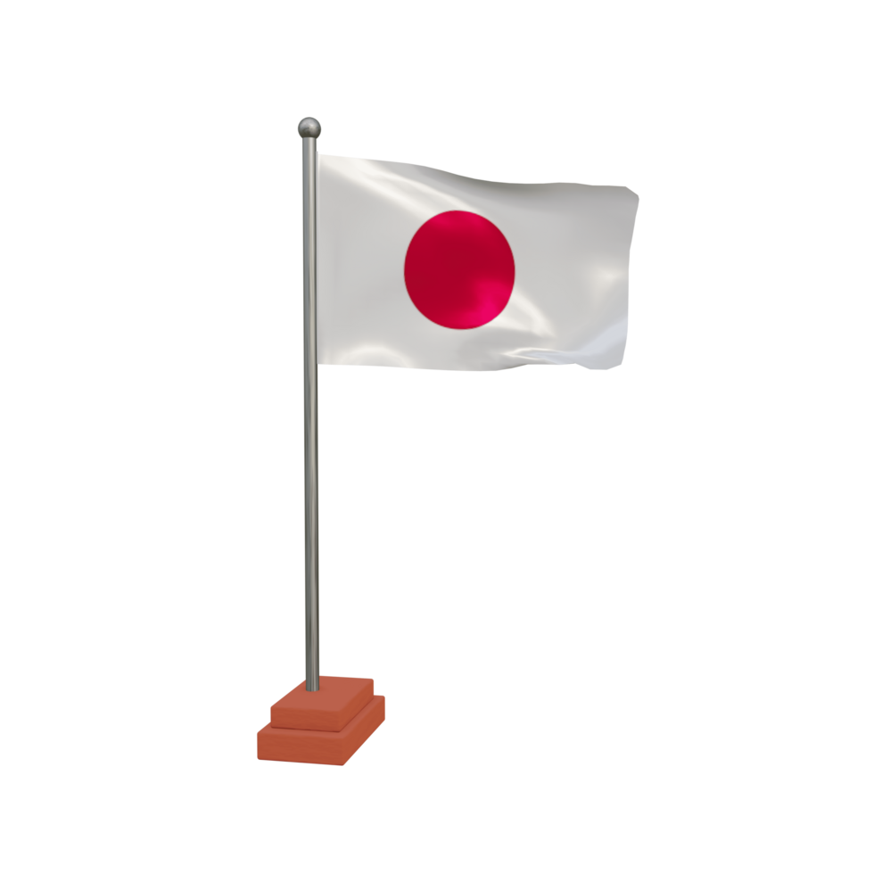 Japan Waving Flag, Japanese flag transparent png