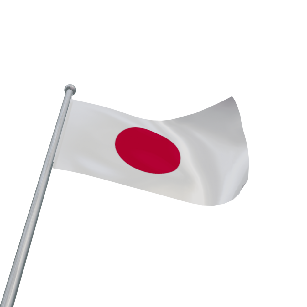 Japan Waving Flag, Japanese flag transparent png