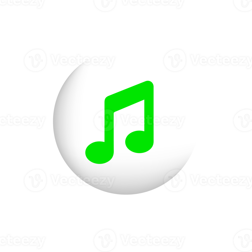 Music Note Icon Ideal for Audio Streaming Services png