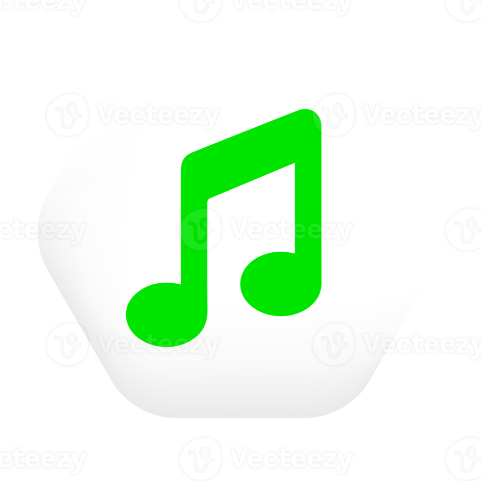 Music Note Icon Ideal for Audio Streaming Services png