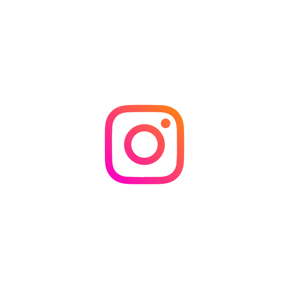Instagram logo icon. Instagram screen social media and social network interface template. png