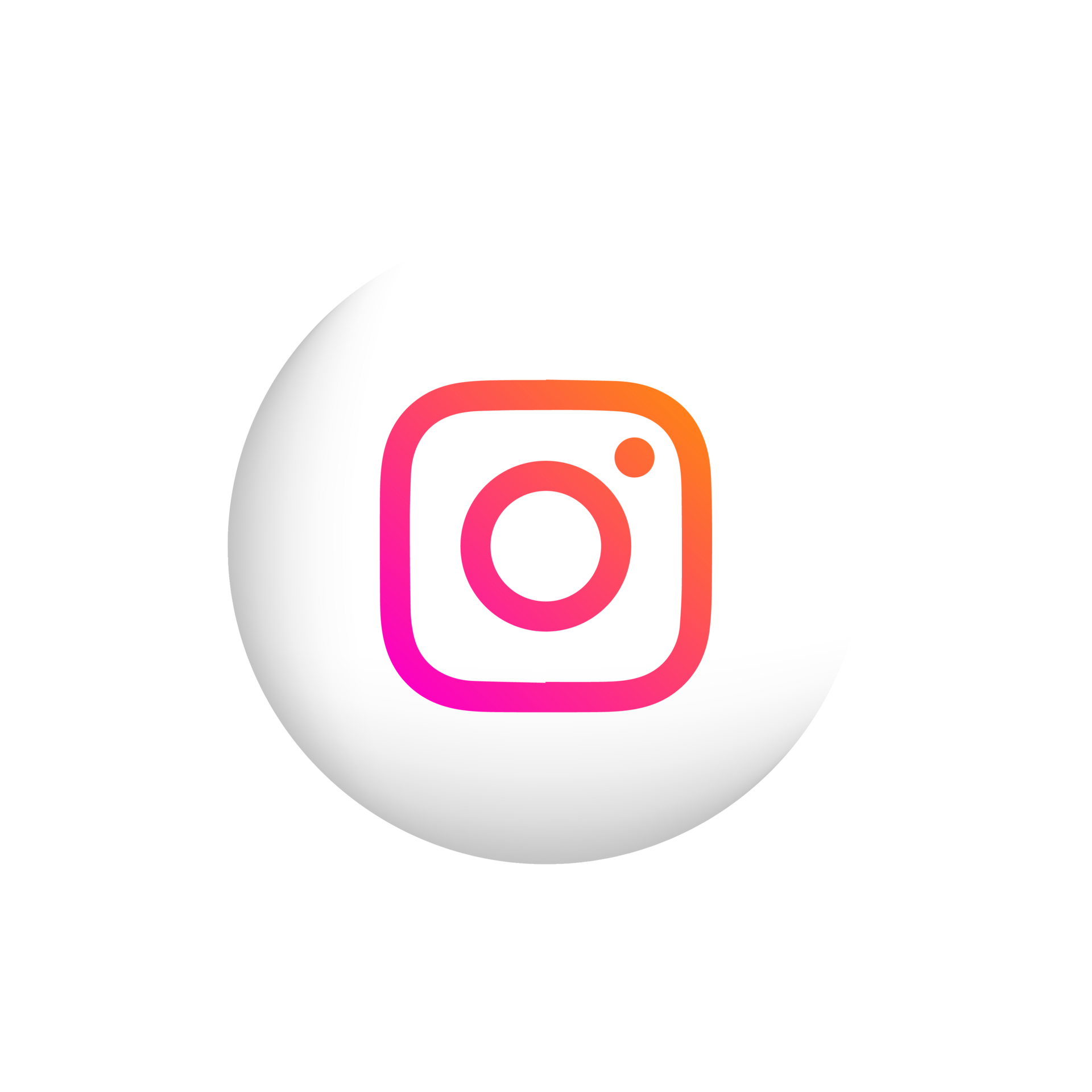 Instagram logo icon. Instagram screen social media and social network 