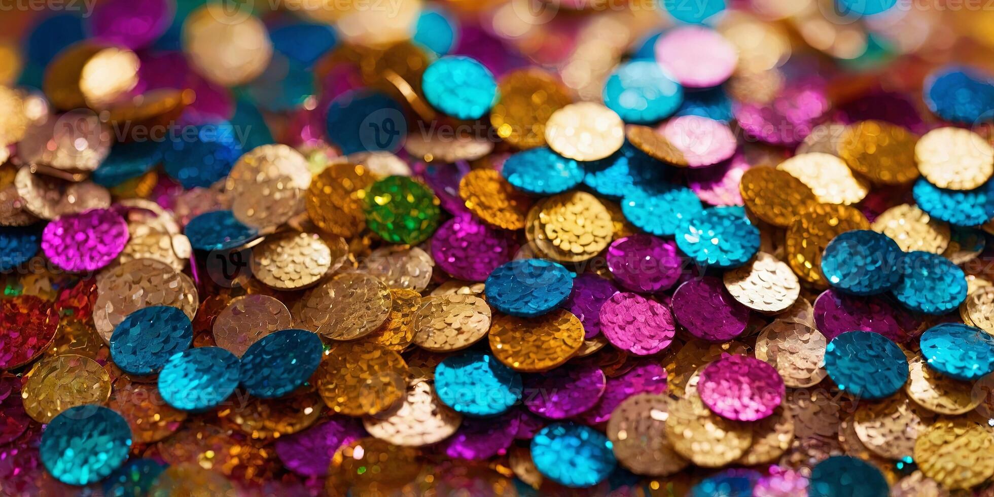abstract colourful glitter sequins sparkle background. photo
