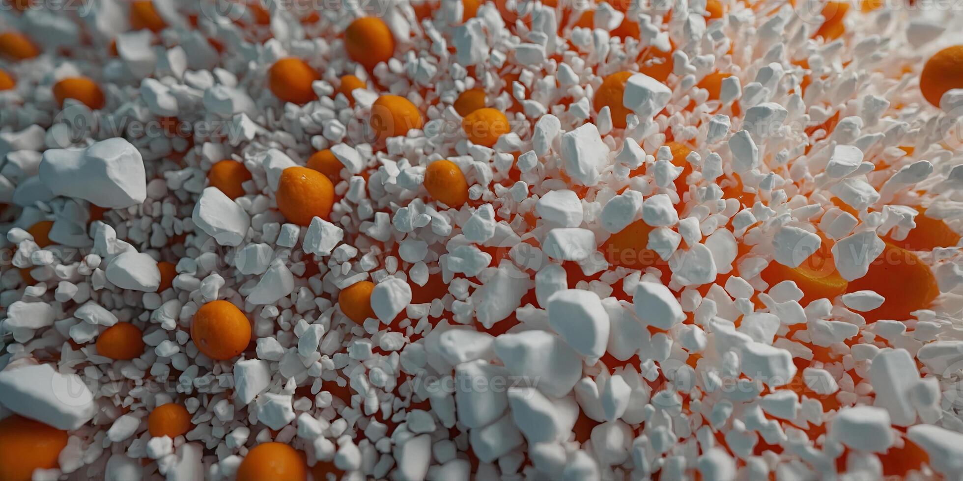 A mixed background of white and orange color. . photo