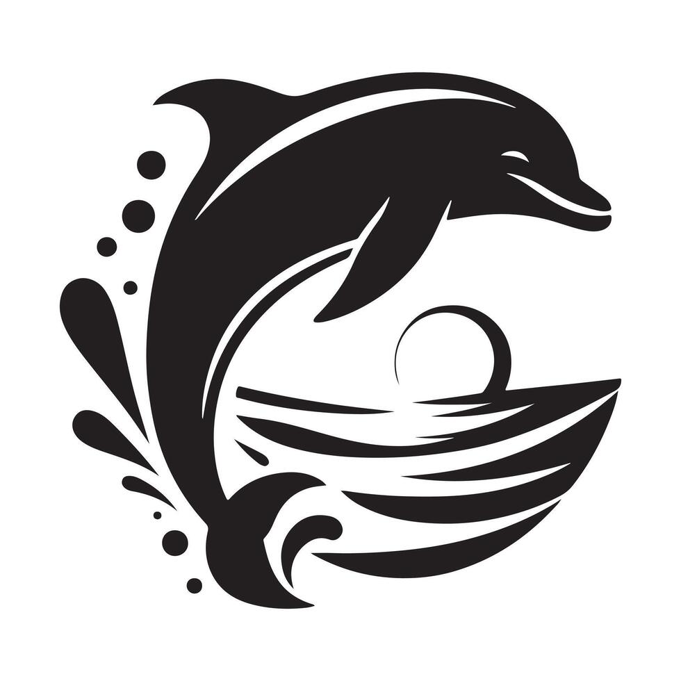Fascinating Dolphin Facts and Behaviors vector