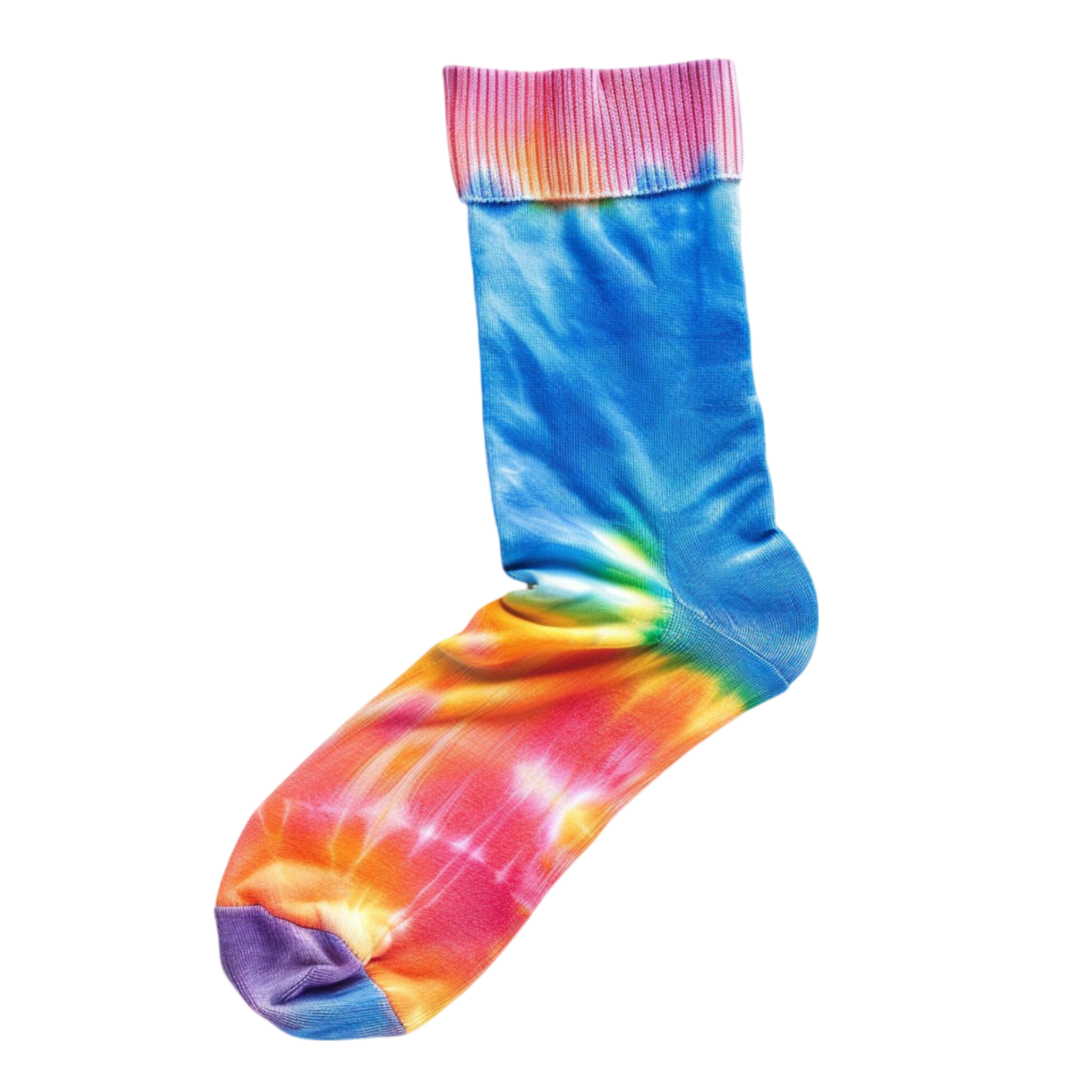Unleash Your Inner Rainbow Stylish and Comfy Socks 48339428 PNG 