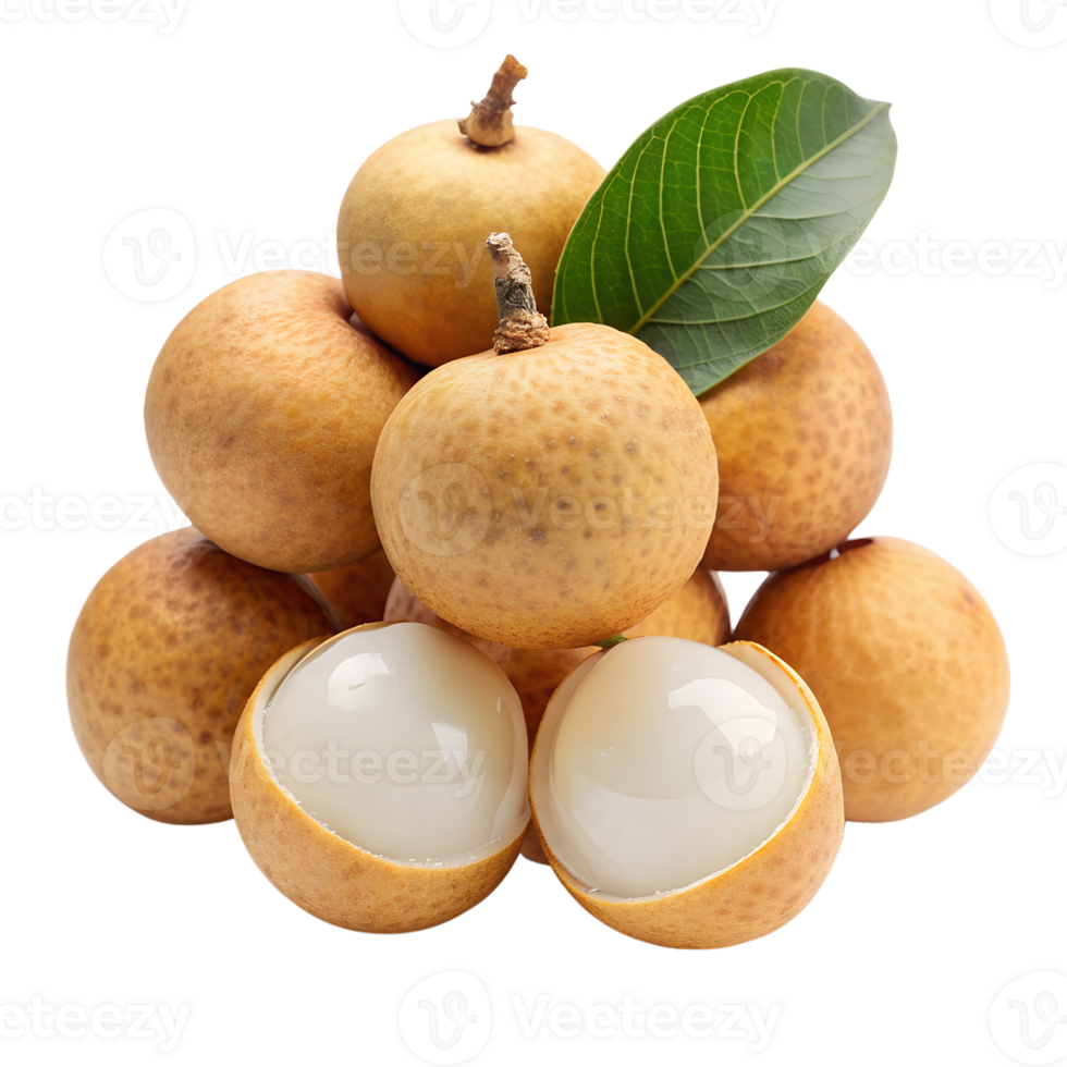 longan isolated on background png