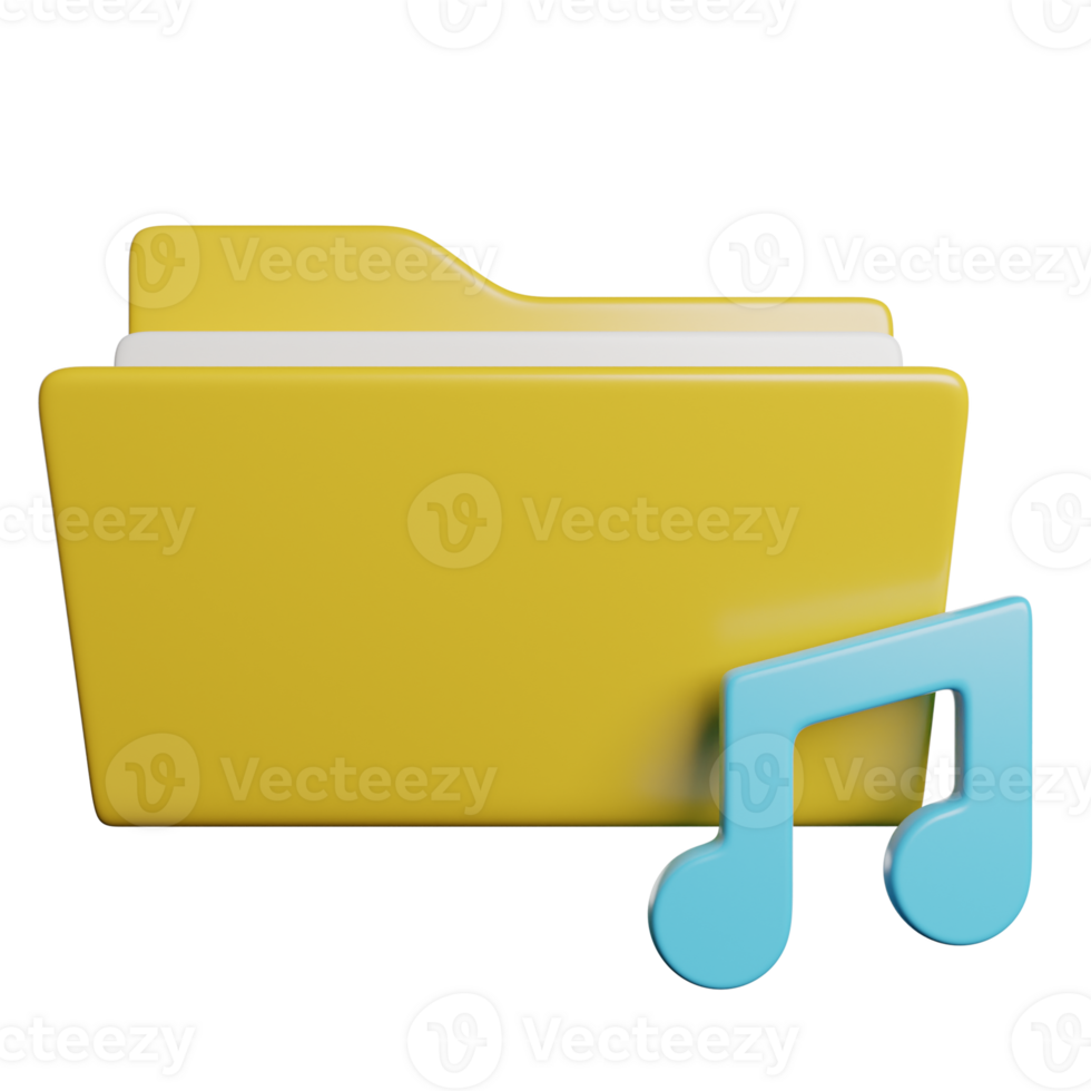 Folder File Music png