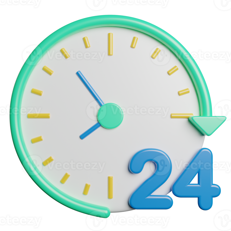 24 Hours Service png
