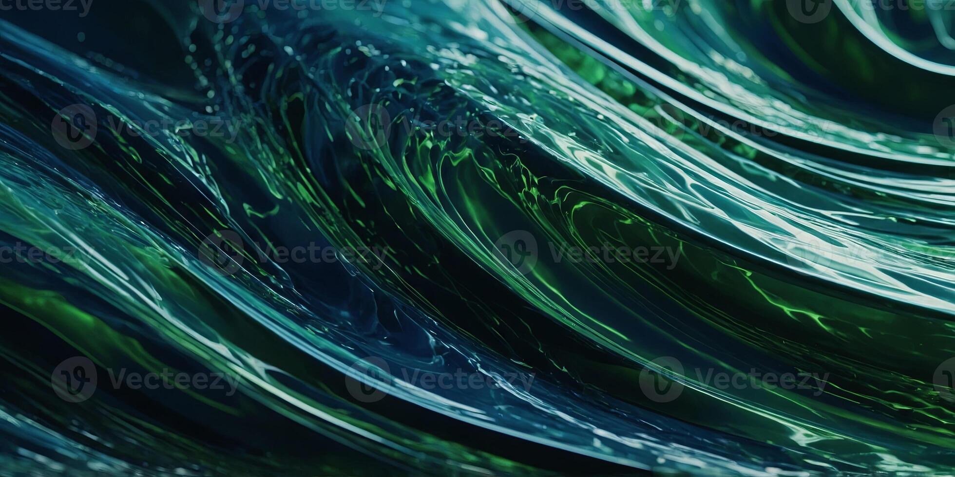 Green Abstract Digital Wave for Backgrounds and Presentations, abstract blue wave background, presentation background, wallpaper, modern digital design. . photo