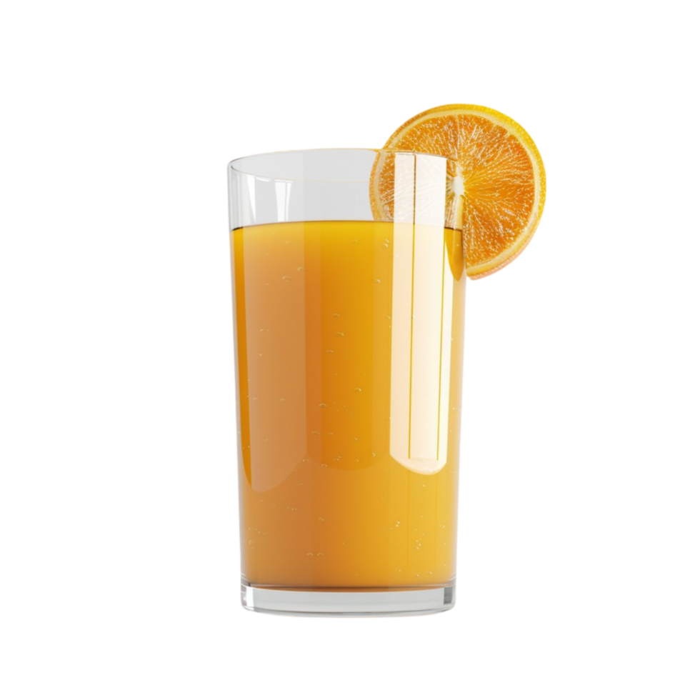 Glass Of Orange Juice png
