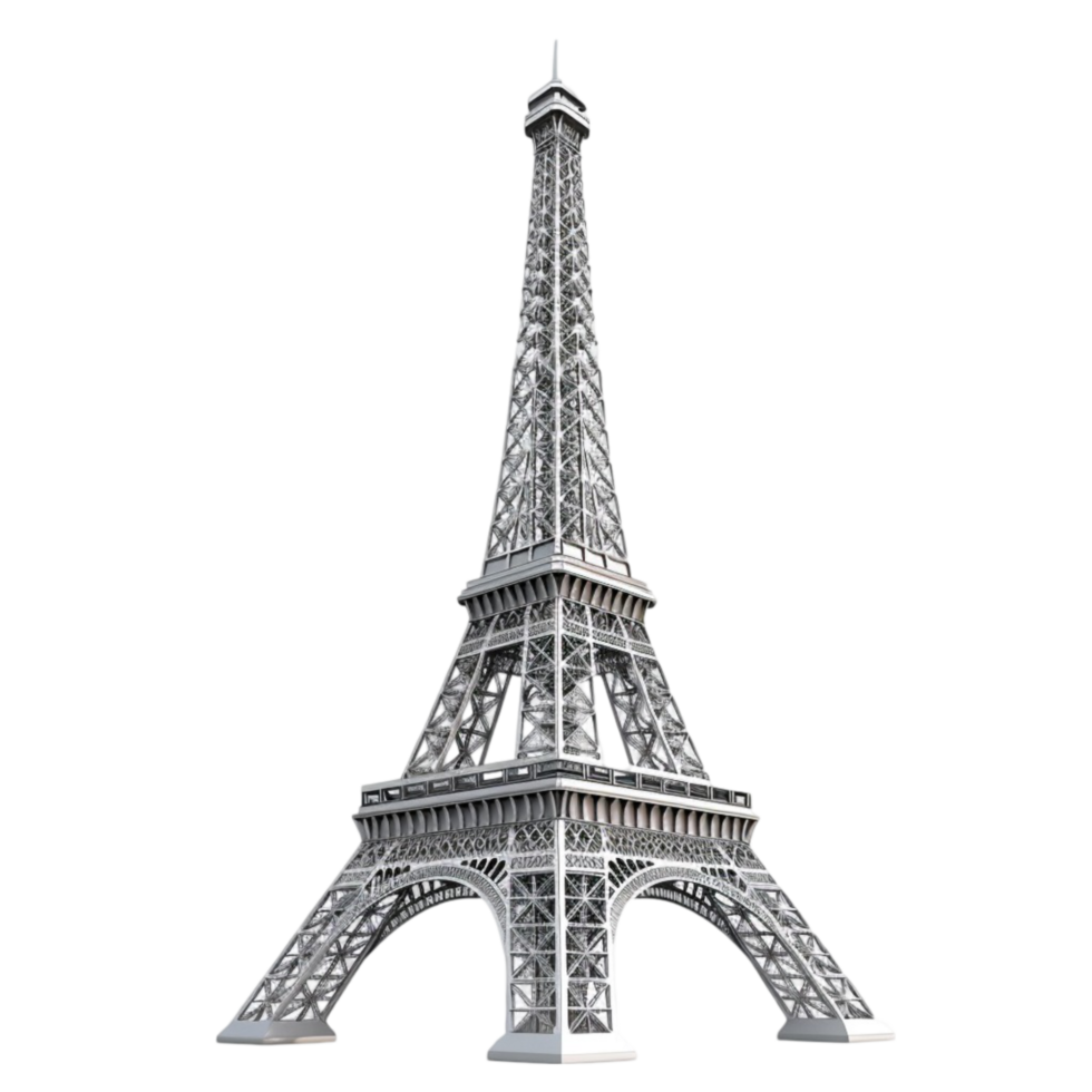 de eiffel torn en känd landmärke i paris png