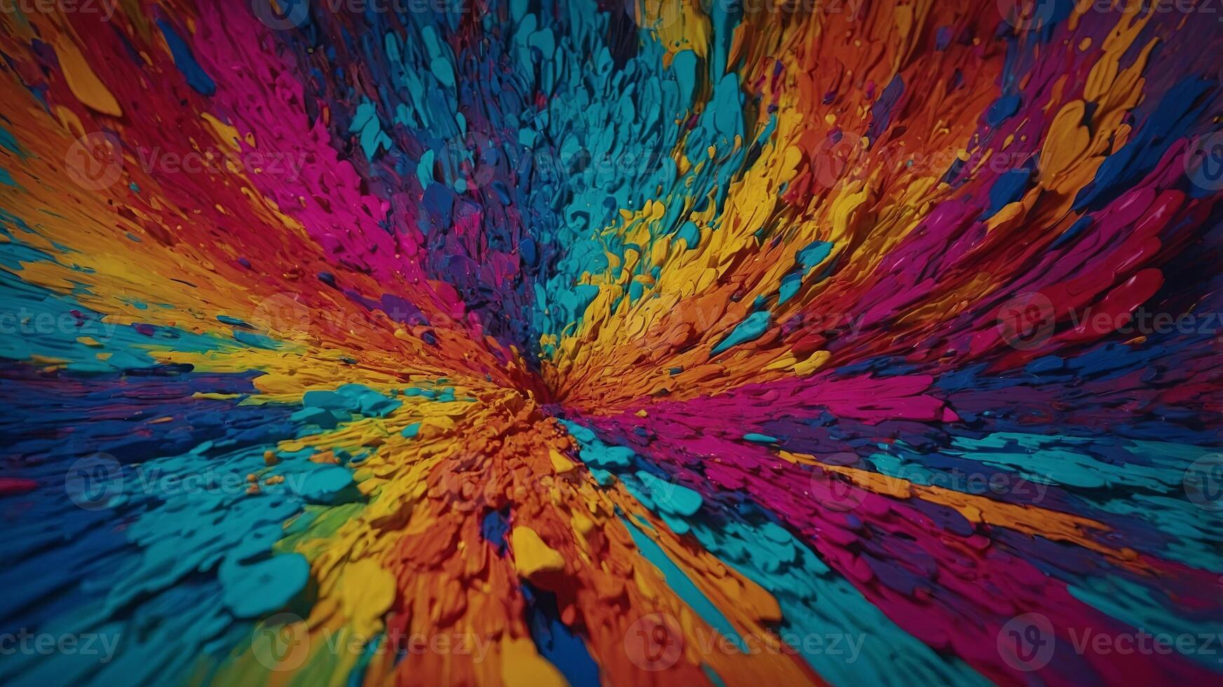 Abstract psychedelic colorful background. photo
