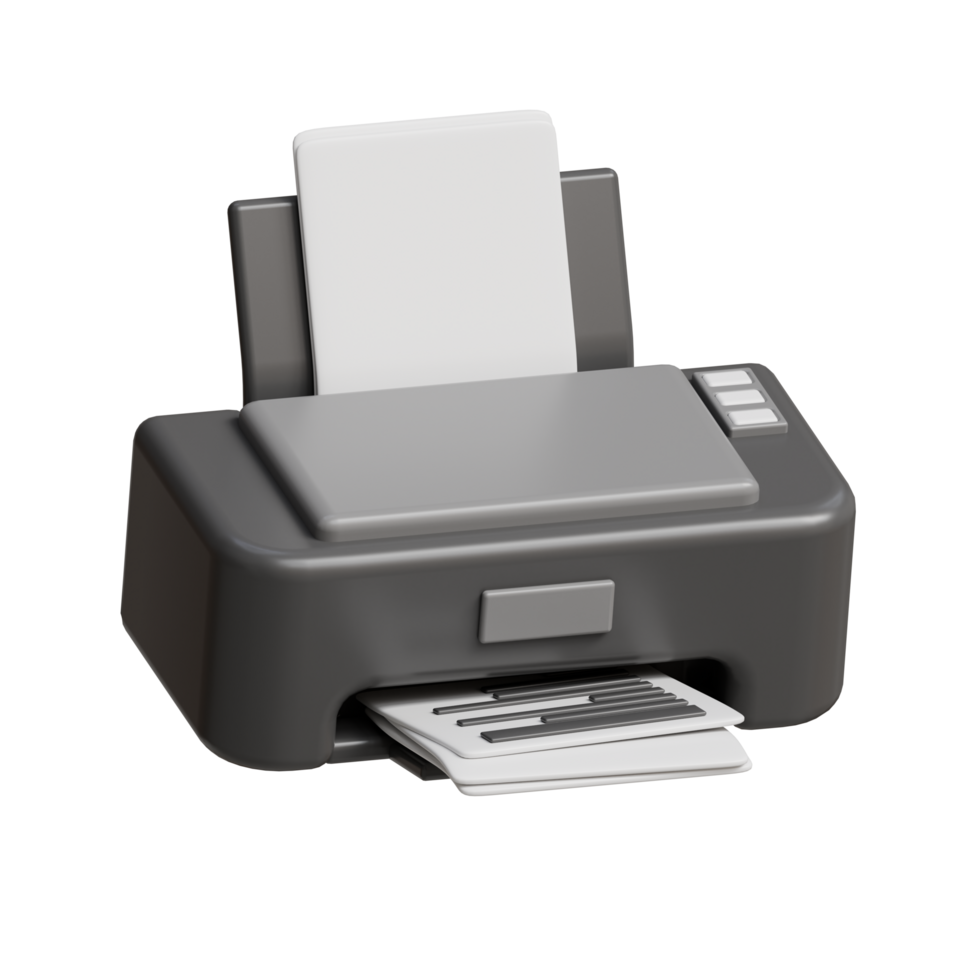 Printer 3d icon png