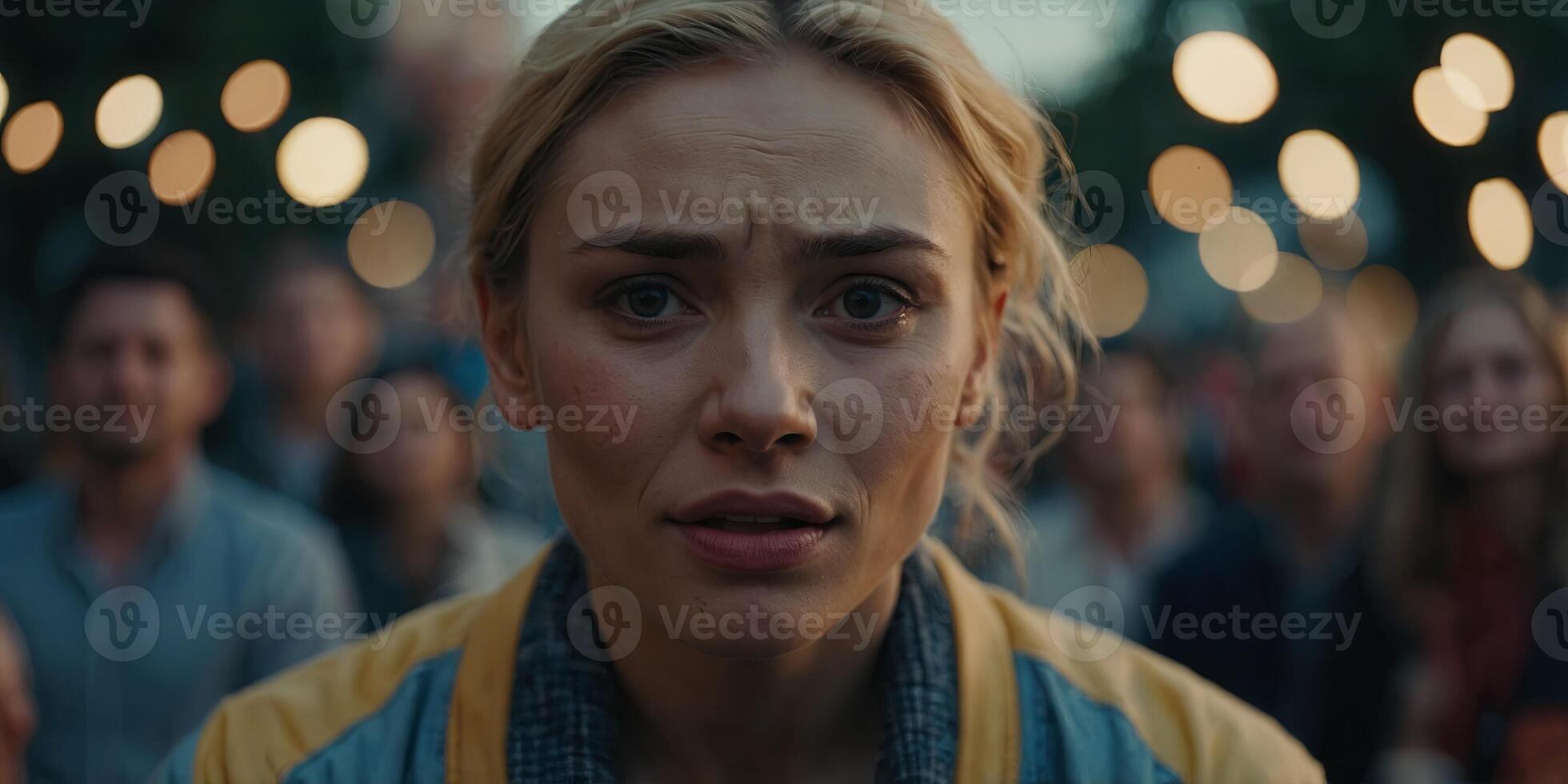 A collection of individuals displaying a variety of emotions through facial expressions, showcasing a range from joy to sadness and everything in between. photo