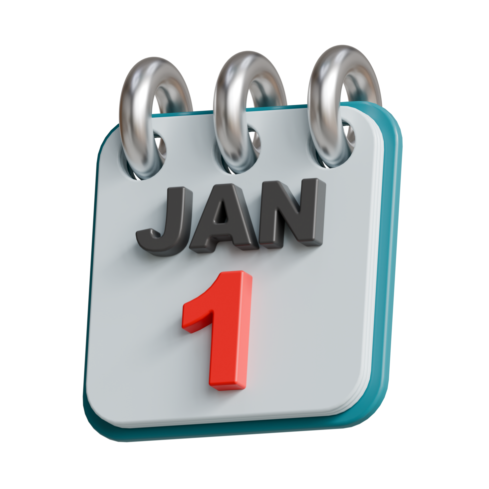 Calendar 3D Icon png