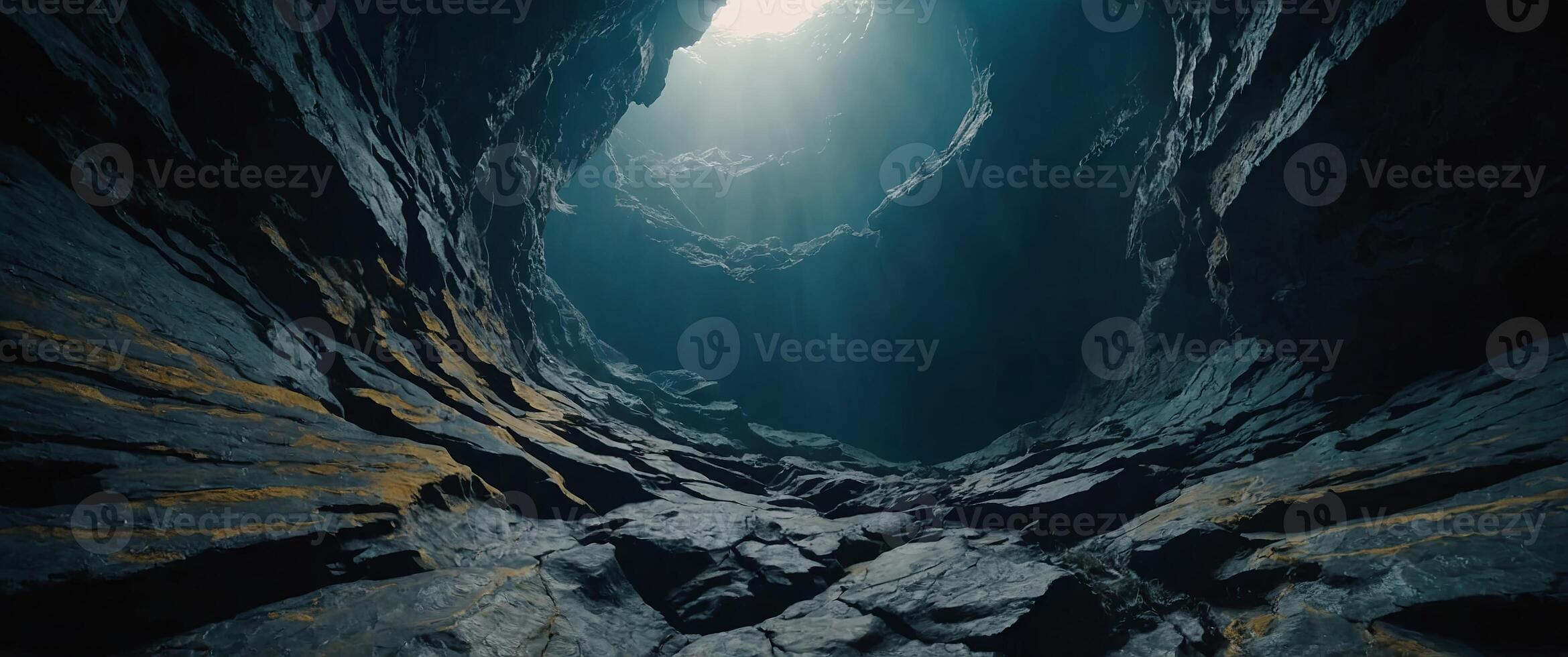 Dive into the depths of geological marvels, where every crack and fissure tells a story of Earth's geological drama. photo