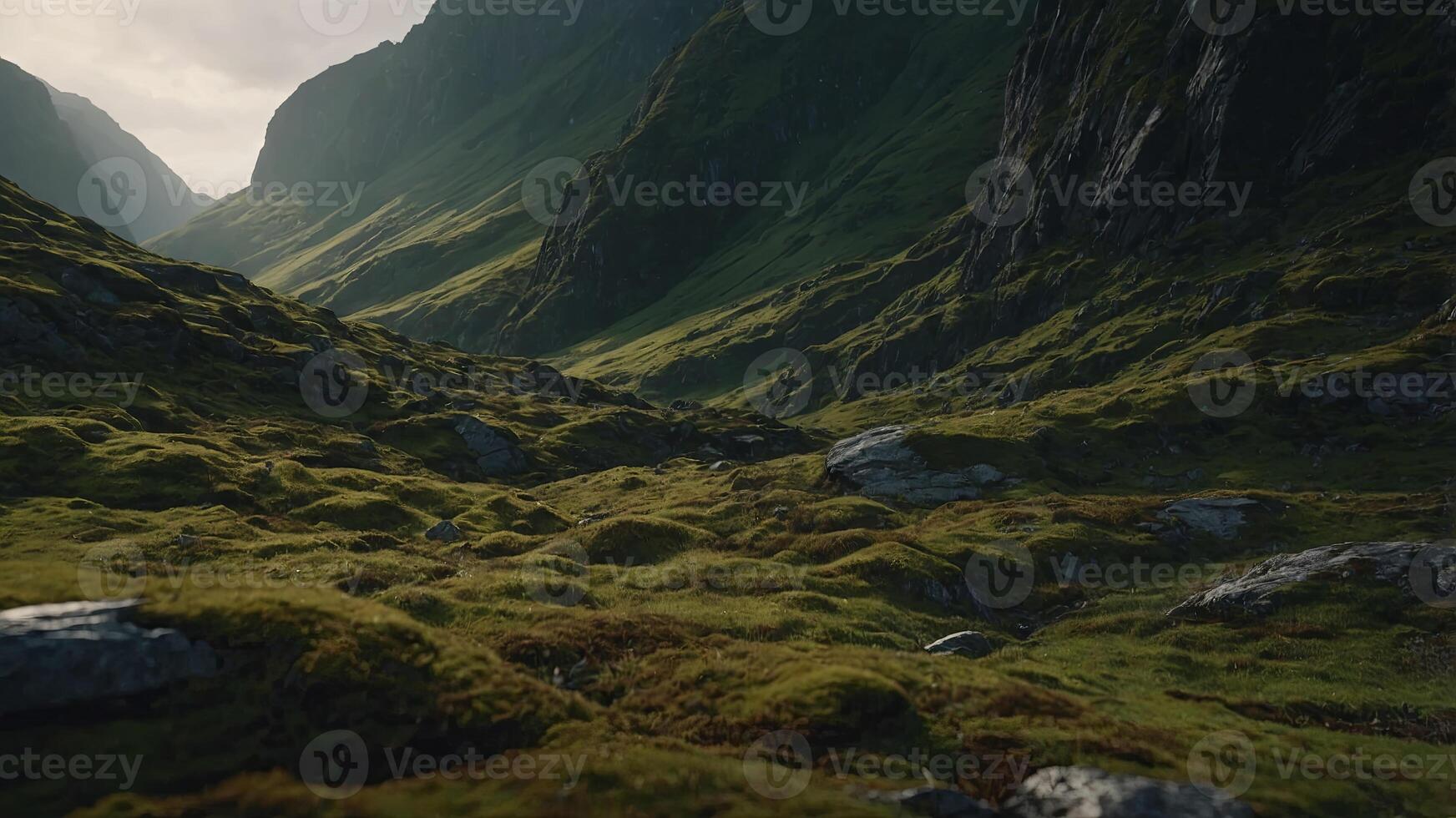 An abstract mark inspired by the beauty of natural landscapes. photo
