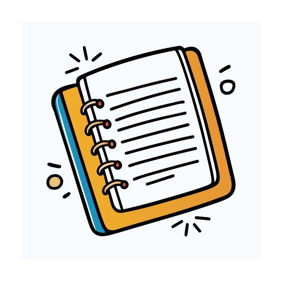 Education Material Icon Illustration vector