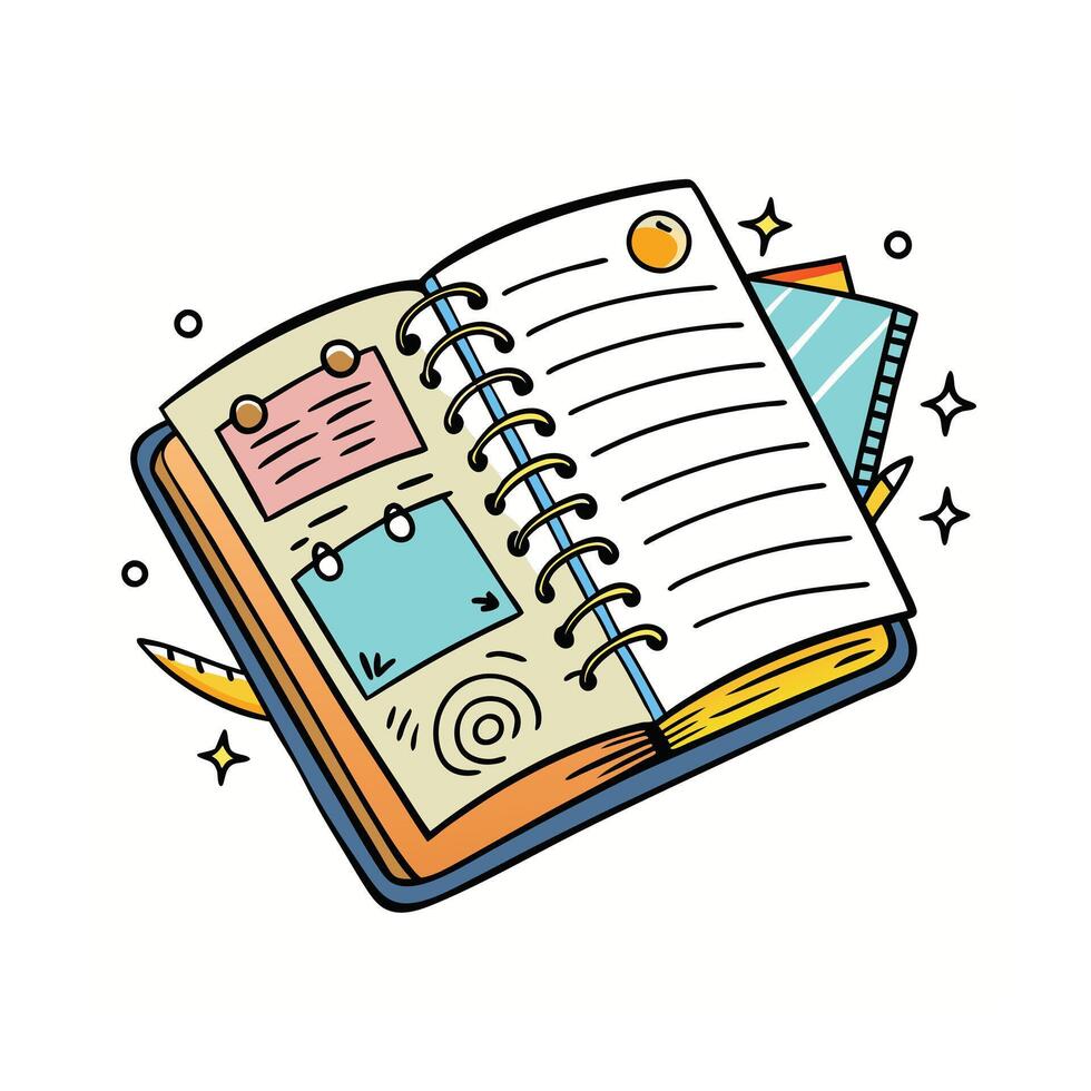 Education Material Icon Illustration vector